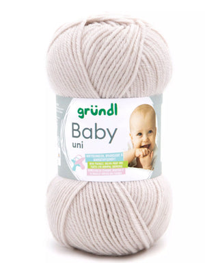 Gründl Baby Uni Babywolle 50g 150m