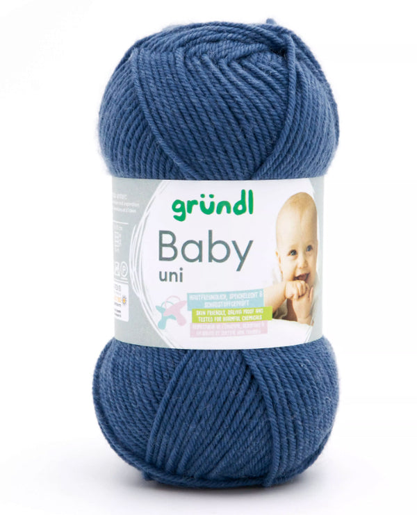 Gründl Baby Uni Babywolle 50g 150m