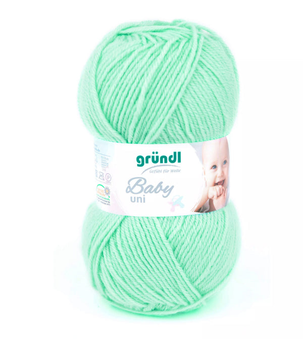 Gründl Baby Uni Babywolle 50g 150m