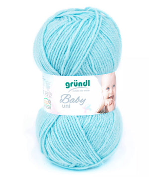 Gründl Baby Uni Babywolle 50g 150m