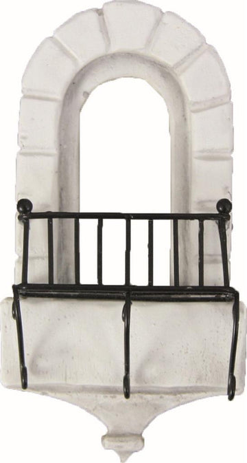 Balkon mit Gitter für orientalische Krippen 11cm
