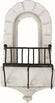 Balkon mit Gitter für orientalische Krippen 11cm