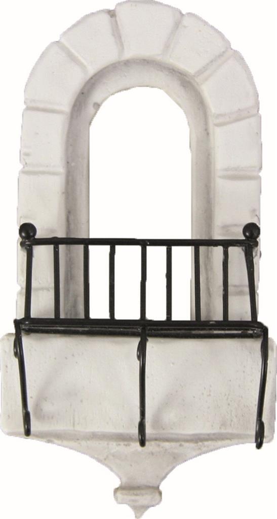 Balkon mit Gitter für orientalische Krippen 11cm
