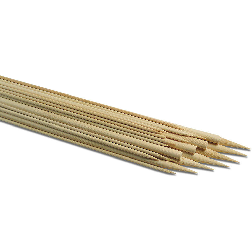 Bambus-Holzstäbe spitz 4mm x 30cm 20 Stück