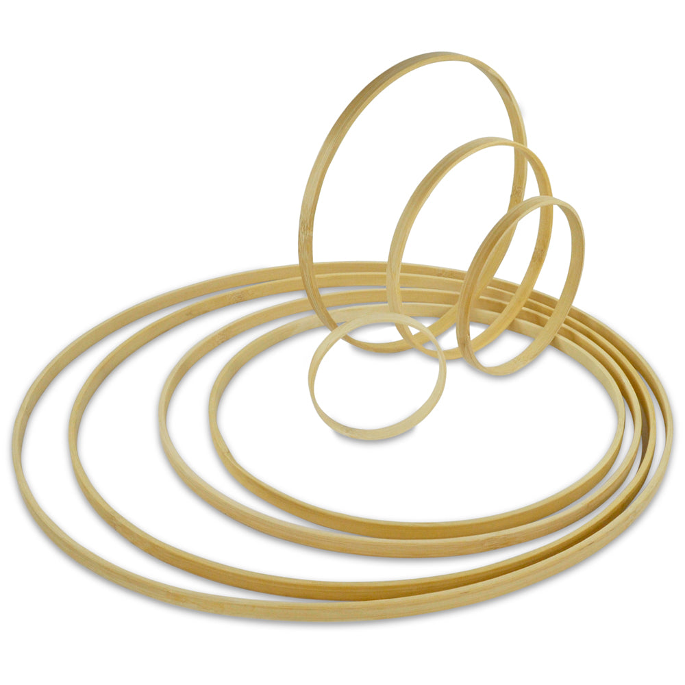 Bambusringe natur 3mm ø 8-36cm 1 Stück