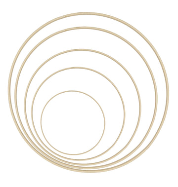 Bambusring natur ø 10-40cm 1 Stück