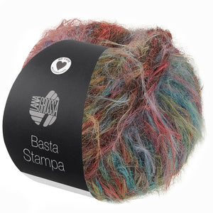 Lana Grossa BASTA STAMPA Fake Fur Look 50% Schurwolle Merino 50% Polyamid 100m / 50g