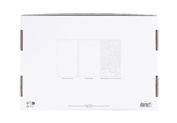 Moosgummiplatten Bastel-Set bunt Glitter und UNI A4 210x297mm 40 Blatt