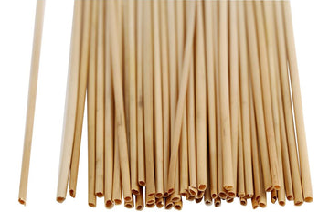 Strohhalme natur 30cm Dicke 1-3 mm 50 Stück