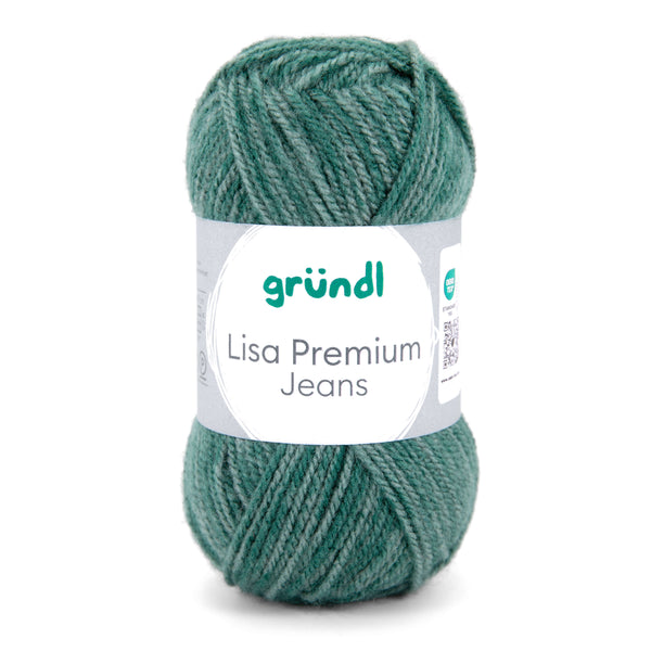 Lisa Premium Jeans Wolle 100 % Polyacryl 50g / 133m