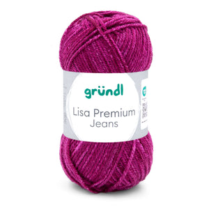 Lisa Premium Jeans Wolle 100 % Polyacryl 50g / 133m