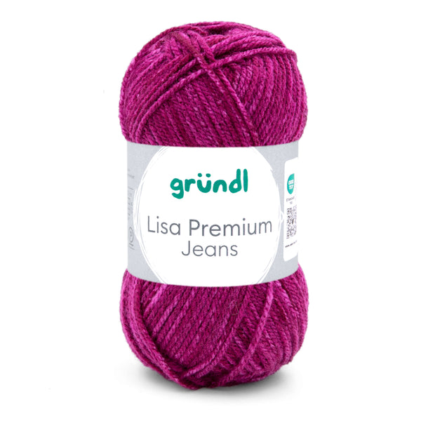 Lisa Premium Jeans Wolle 100 % Polyacryl 50g / 133m