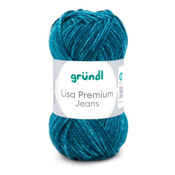 Lisa Premium Jeans Wolle 100 % Polyacryl 50g / 133m