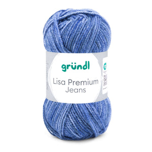 Lisa Premium Jeans Wolle 100 % Polyacryl 50g / 133m