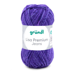 Lisa Premium Jeans Wolle 100 % Polyacryl 50g / 133m