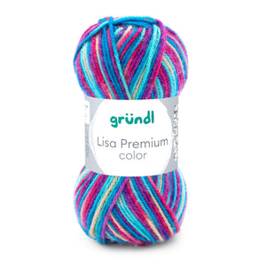 Lisa Premium Color Wolle 100% Polyacryl 50g / 133m