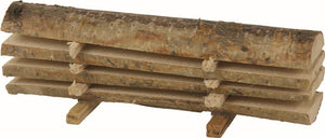 Baumstamm geschnitten groß 12cm
