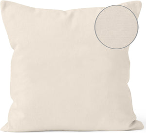 Kissenbezug Baumwolle natur 40x40cm 105g/m²