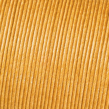 Kumihimo Baumwollkordel dunkelgelb 1mm 6m