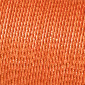 Kumihimo Baumwollkordel orange 1mm 6m