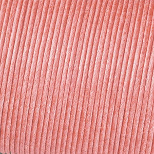 Kumihimo Baumwollkordel rosa 1mm 6m