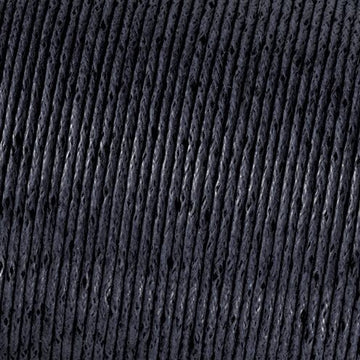 Kumihimo Baumwollkordel schwarz 1mm 6m