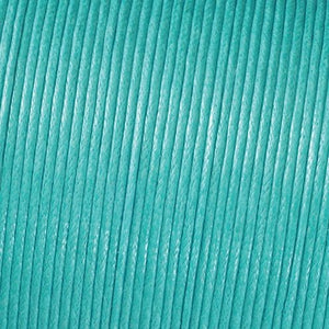 Kumihimo Baumwollkordel 1 mm türkis 6m
