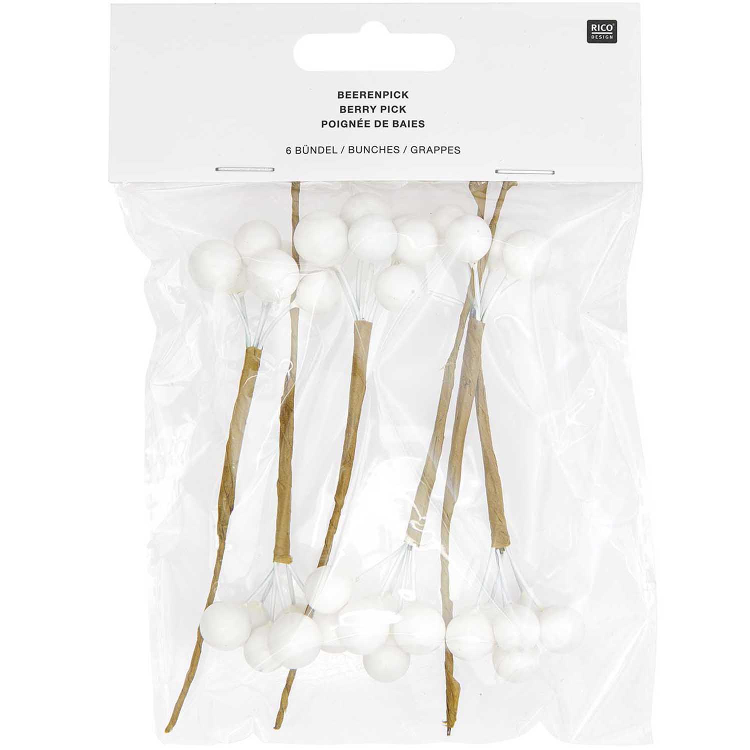 Beerenpick weiß 6 Bund