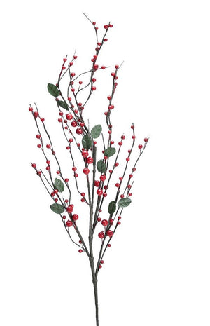 Beerenzweig rot 85cm
