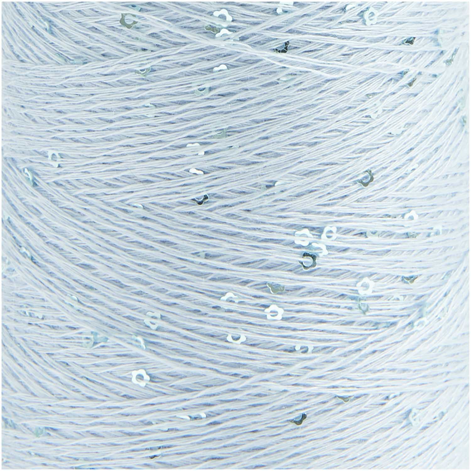 Creative Make It Blümchen Beilaufgarn mit Pailletten 25g 375m