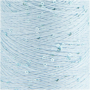 Creative Make It Blümchen Beilaufgarn mit Pailletten 25g 375m