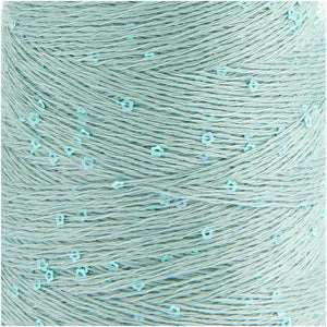 Creative Make It Blümchen Beilaufgarn mit Pailletten 25g 375m