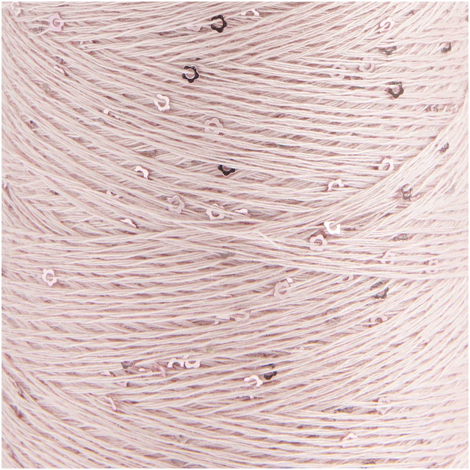 Creative Make It Blümchen Beilaufgarn mit Pailletten 25g 375m