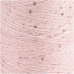 Creative Make It Blümchen Beilaufgarn mit Pailletten 25g 375m