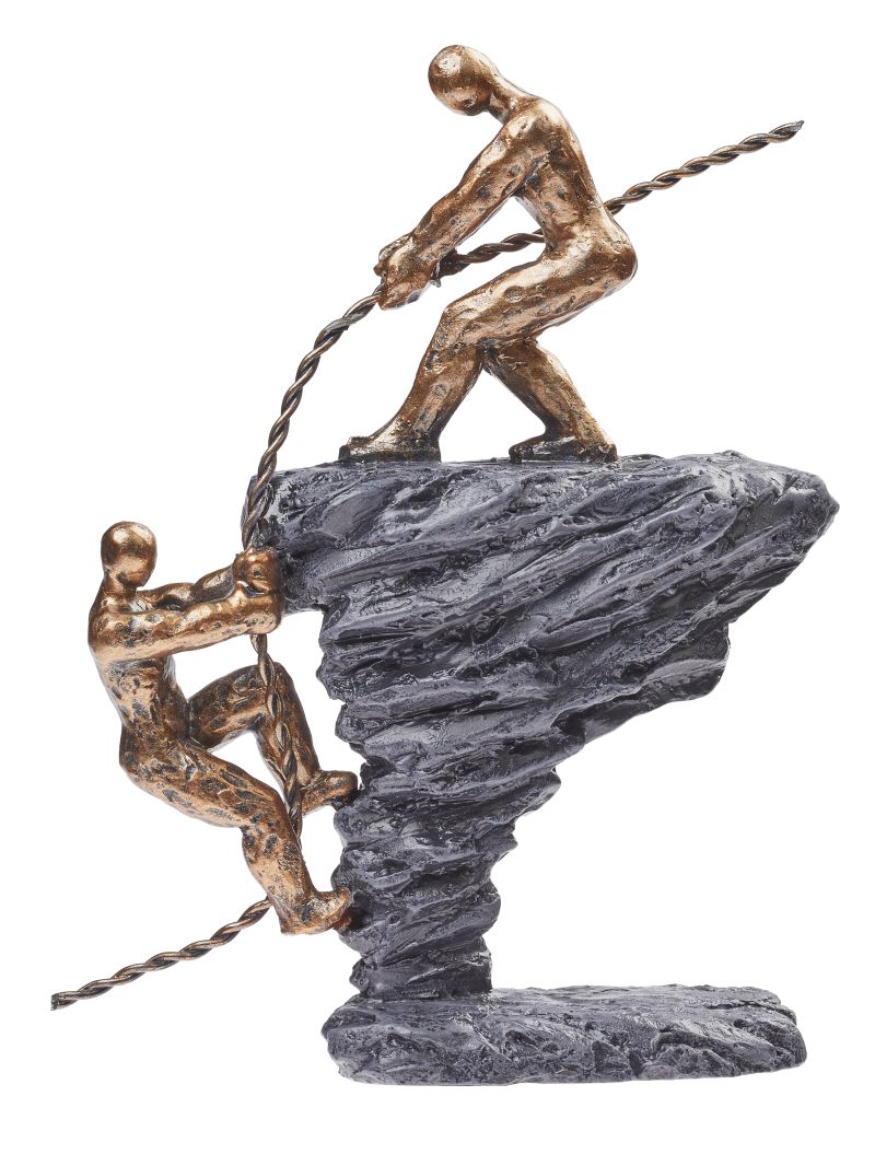 Miniaturfigur Kletterer Bergsteiger 10,5cm