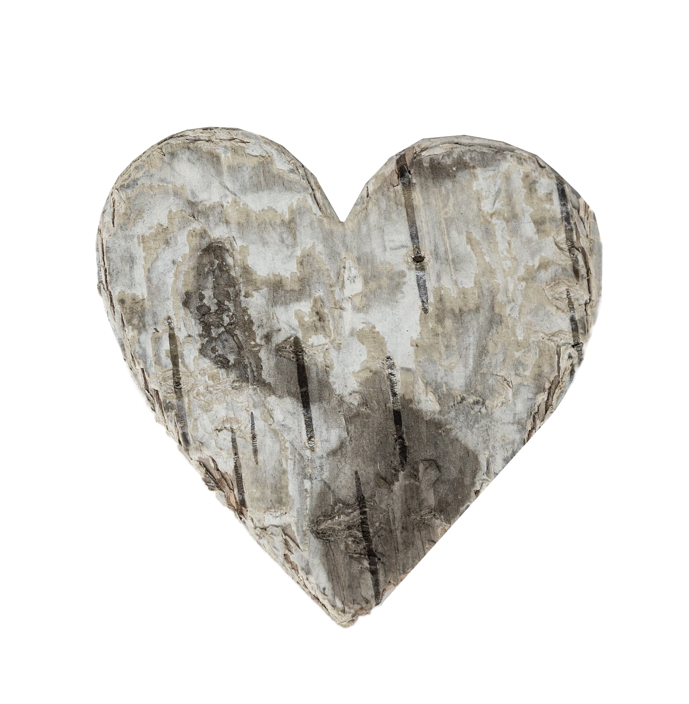 Birkenherzen 42x42mm Naturmaterial 1 Stück