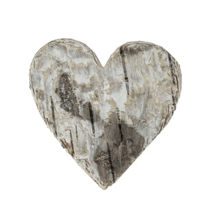 Birkenherzen 42x42mm Naturmaterial 1 Stück