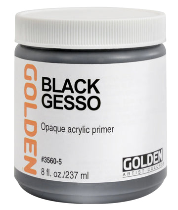 Golden Gesso schwarz Primer 237 ml