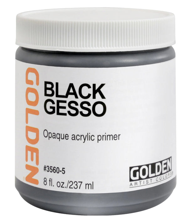 Golden Gesso schwarz Primer 237 ml
