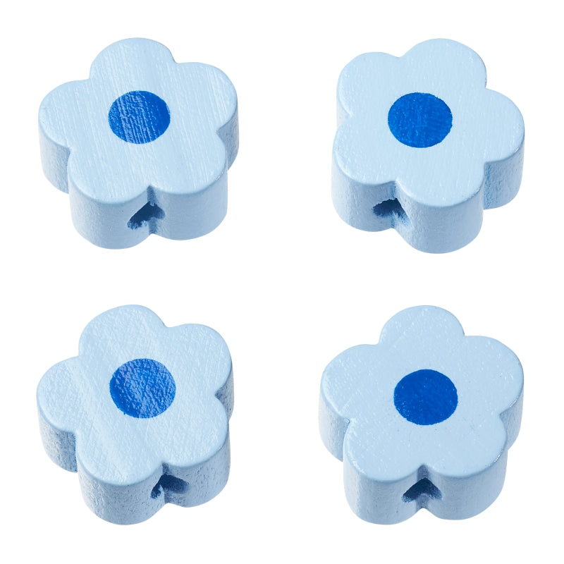 Schnulli Blümchen, 16x8mm, 13 verschiedene Farben