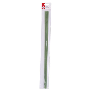 Blumendraht umwickelt 50cm 1mm ø grün 20 Stück / Packung