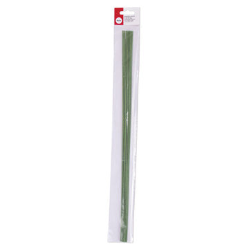 Blumendraht umwickelt 50cm 1mm ø grün 20 Stück / Packung