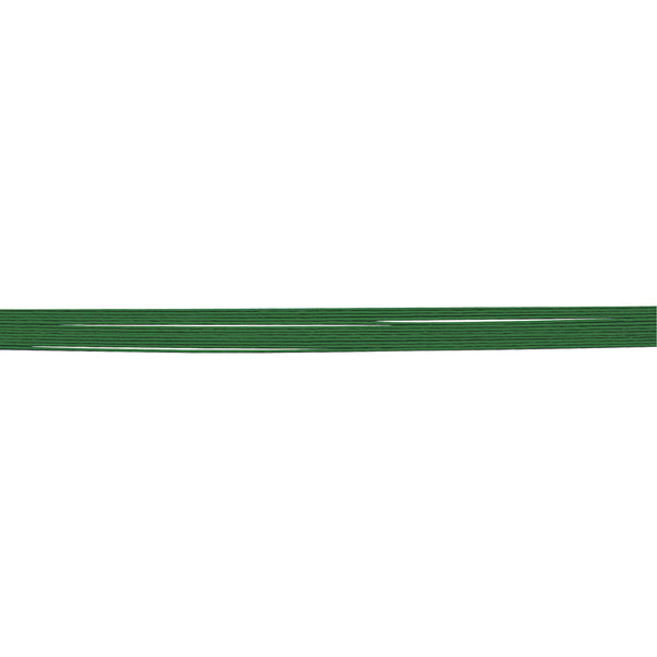 Blumendraht umwickelt 50cm 1mm ø grün 20 Stück / Packung