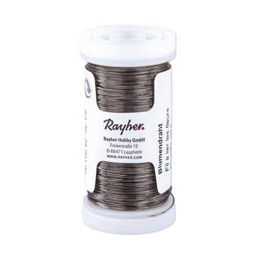 Blumendraht 0,35mm ø geglüht Spule 100m