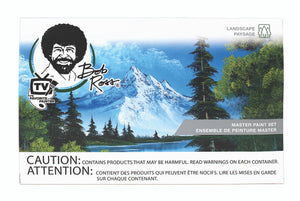 Bob Ross® Master Paint Set – Großes Ölmalerei-Set mit Zubehör 15-teilig