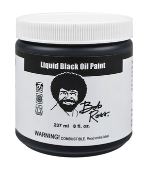 BOB ROSS® Flüssigschwarz (Liquid Black) Flüssiggrund Malmittel 237ml