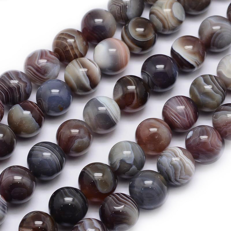 Botswana Achat natürlich Perle 14mm 1 Stück