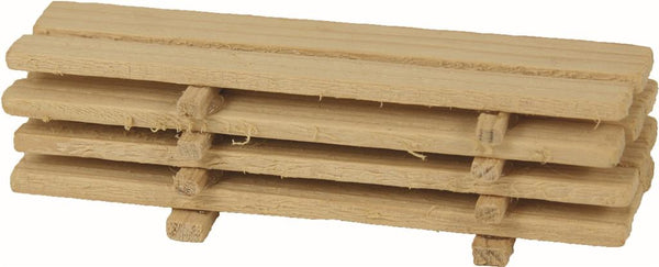 Bretterstapel aus Holz Miniatur für Krippen 10cm