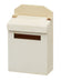 Briefkasten 4,6x6,9x2,6cm Holz natur