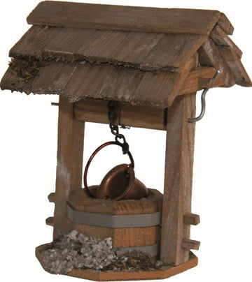 Hofbrunnen mit Dach aus Holz verschiedene Größen